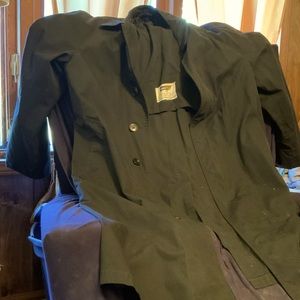 Black men’s long coat